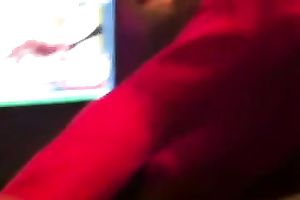 My lalin girl non-professional ally blowing my wang on POV video