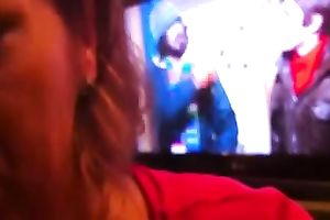 My lalin girl non-professional ally blowing my wang on POV video