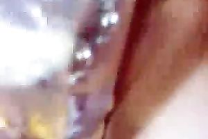 My Irish girlfriend plays with fancy sex toy and makes her cookie soak