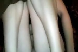 Extremely hungry for agonorgasmos golden-haired haired white honey took BBC in her slit