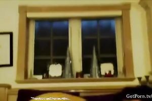 Beautiful and sassy brunette hair big beautiful woman white lady masturbating on the sofa