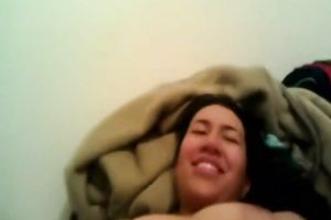 Beautiful dark brown lesbo slutwife eats out her college ally