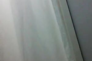 My girlfriend changes her raiment on a hidden camera