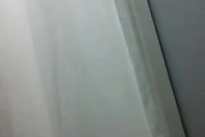 My girlfriend changes her raiment on a hidden camera