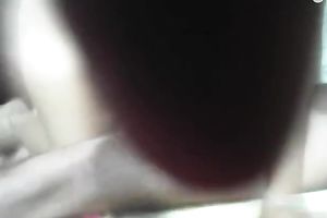 Dude feeding and showing off his breasty indecent legal age teenager GF on livecam