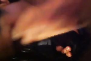 Thirsty white wench engulfing my big dark shlong deepthroat