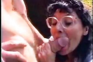 Country chap has a massive rod and it was nifty to engulf it