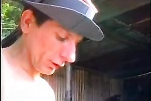 Country chap has a massive rod and it was nifty to engulf it