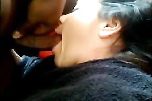 Girlfriend blows him on the couch out of noticing the camera filming her