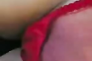 Seductive playgirl with super sexy body strips for me in the car