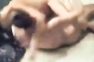 Sexy cowgirl with naturally pale milk sacks was pounded missionary properly