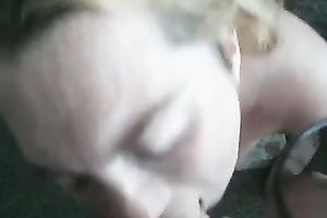 Busty and freaky neighbour is addicted to engulfing knobs