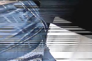 An non-professional hot sweetheart on the street with priceless arse spied on