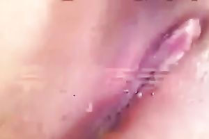 Nice beauty pleases herself in super arousing way for agonorgasmos