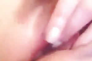 Nice beauty pleases herself in super arousing way for agonorgasmos