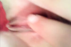 White enchanting dirty slut wife acquires wet crack creampied by bold dark fellow