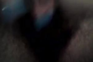 Using fingers kinky nympho was petting her soaked love tunnel in such a delicate way