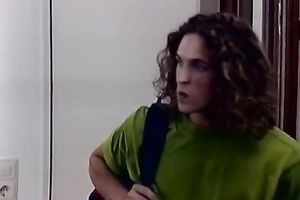 Tarzan screwed his sexy and slender playgirl in his office