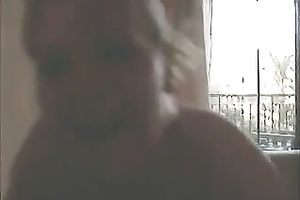 My worthy blonde cutie knows how to handle my ramrod