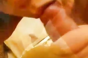 My beautiful GF sucks my prick and welcomes it in her cum-hole