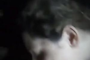 Chubby face floozy sucking my dick deepthroat in POV movie