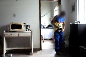 REAL: Housewife sucks dick for discount