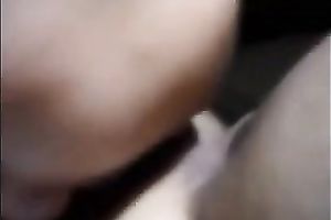 Kinky amateur Asian gal got her pink soaking cookie licked by her BF