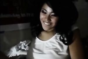 Kinky amateur Asian gal got her pink soaking cookie licked by her BF