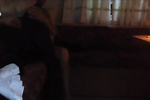 Dude receives BJ in advance of this chab takes a chance to eat moist meaty cunt