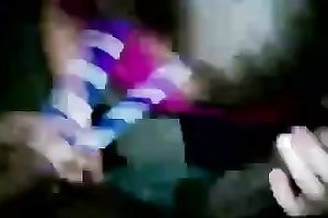 Cute and bulky emo legal age teenager honey tries out my BBC on the clip