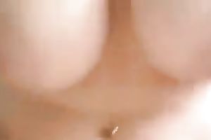 Hot dark brown girlfriend sucks my large large shaft and rides me on top