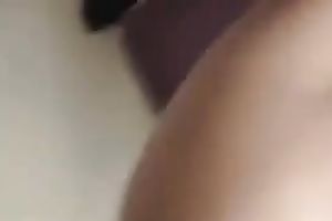 Hot dark brown girlfriend sucks my large large shaft and rides me on top