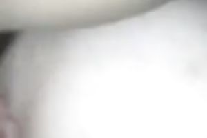 Close look up at my fried's slutty wife getting drilled in her itchy wet crack