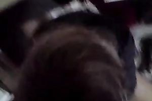 Cock longing secretary gives me incredible blow job after work