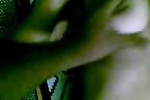 Indian large breasted whorish brunette hair nympho is busy with blowing a dick