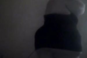 Funny and playful golden-haired big beautiful woman housewife and her boobie flash