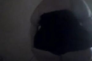 Funny and playful golden-haired big beautiful woman housewife and her boobie flash