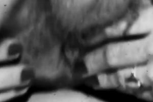 Horny and smutty dark brown whore licks the balls of her partner