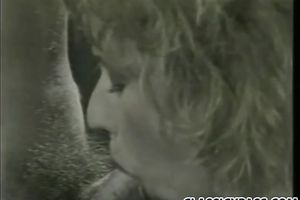 Kinky and smutty blond with good body swallows the spunk