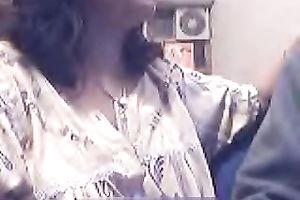 Dirty-minded Desi dilettante hotwife shows off her quite precious boobies
