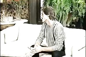 Depraved golden-haired secretary got her love tunnel screwed by her ally