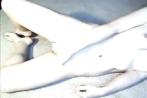 My pleasant and pretty GF masturbates and I fuck her well
