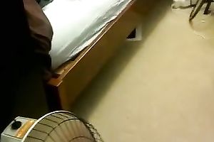 My blindfolded GF sucks and rubs my 10-Pounder in excellent POV movie