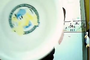 Pretty wonderful natural Asian brunette gets busy with fingering her pleasant snatch