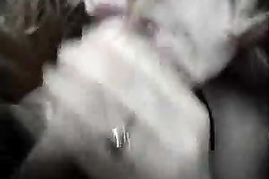 Chubby older French black cock slut engulfing my pecker on POV episode