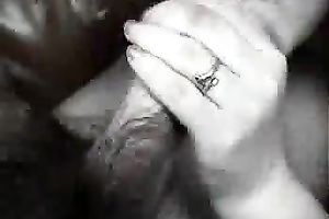 Chubby older French black cock slut engulfing my pecker on POV episode