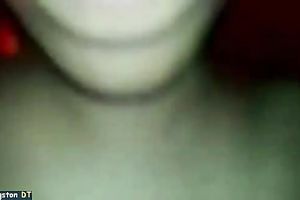 All natural breasty non-professional brunette hair keeps on engulfing tasty prick