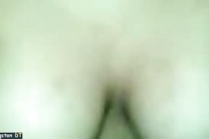 All natural breasty non-professional brunette hair keeps on engulfing tasty prick