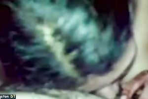 All natural breasty non-professional brunette hair keeps on engulfing tasty prick