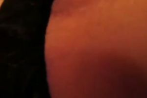 Playing with my overweight and breasty girlfriend in ottoman on livecam